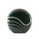 Urne "Vague" verte