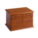 Urne Ecrin tilleul clef cachée et cendrier métal