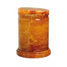 Urne albâtre Cylindre marron