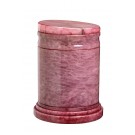 Urne albâtre Cylindre rose