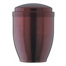 Urne Cendrier Martelée bordeaux